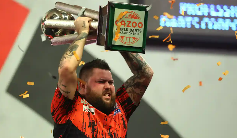 Michael Smith defeats Van Gerwen and wins the PDC world